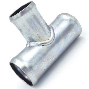 Tuber&iacute;a en T / Tr&iacute;pode 38x32 mm, refrigerante, de acero galvanizado Т383238Ч фото
