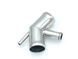 T-piece 1J0121087C for Audi, Seat, Skoda, VW from stainless steel