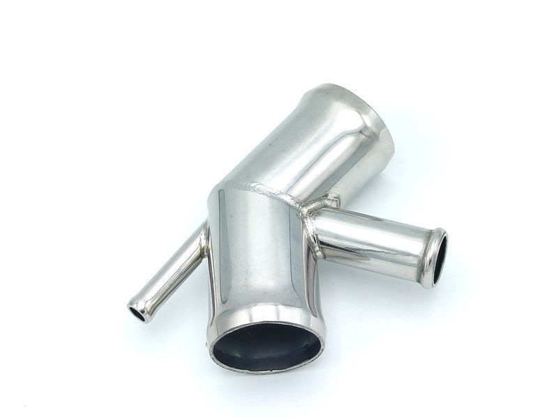 T-piece 1J0121087C for Audi, Seat, Skoda, VW from stainless steel