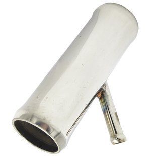 T Pipe x8 mm, Angle of inclination - 45&deg;, coolant, from stainless steel