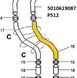 Coolant Pipeline 5010619087 Suitable for Renault. Stainless Steel