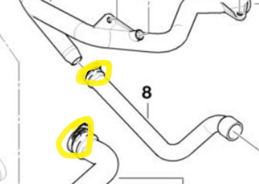 Rura 11532247821 Pasuje do BMW. Stal nierdzewna