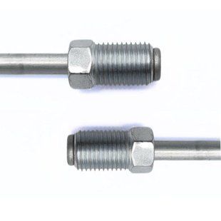 Verzinkte Stahl-Bremsleitung (L 1500mm) mit Anschl&uuml;ssen (116/116) Honda, Nissan, Suzuki WP140Zn фото