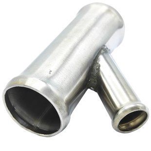 T Pipe x18 mm, Angle of inclination - 45&deg;, coolant, from stainless steel