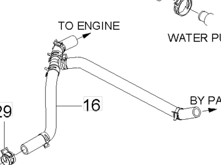 T-piece 96456716 Suitable for Chevrolet. Stainless Steel