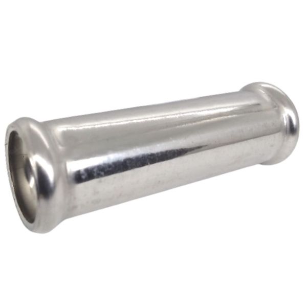 Connector 18x18 mm. Stainless Steel