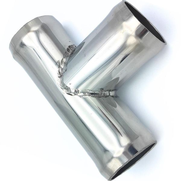 T Pipes 32x32 mm. Stainless Steel