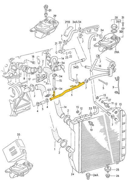Rohr 069121071D f&uuml;r Audi aus Edelstahl Р142 фото
