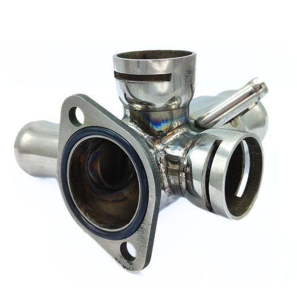 Flange 068121132A for Audi, Seat, VW from stainless steel