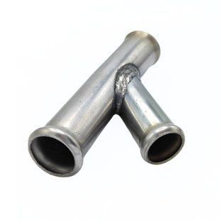 T Pipe x16 mm, Angle of inclination - 45&deg;, coolant, from stainless steel