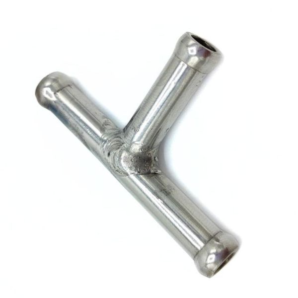 T Pipes 8x8 mm. Stainless Steel