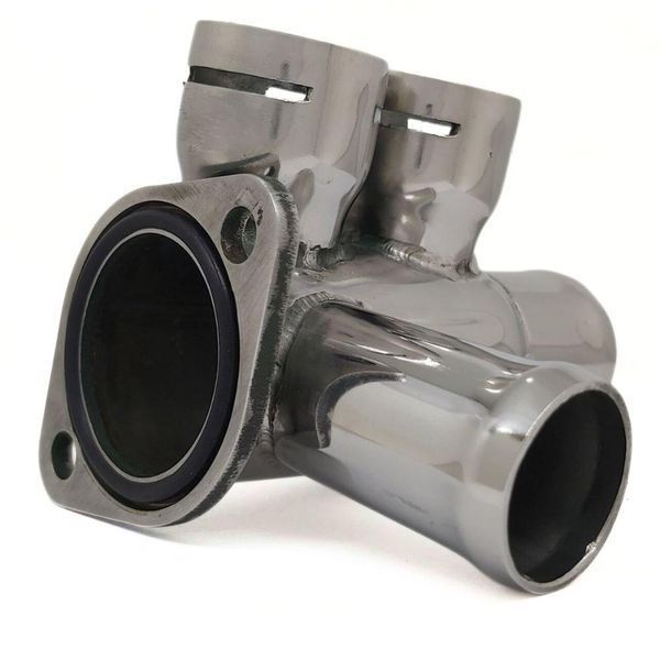 Flange 037121132A for Audi, Seat, VW from stainless steel