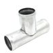 T Pipes 45x45 mm. Stainless Steel