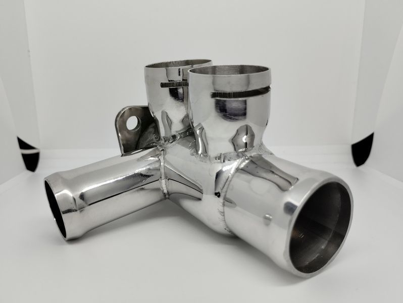 Flange 037121132A for Audi, Seat, VW from stainless steel