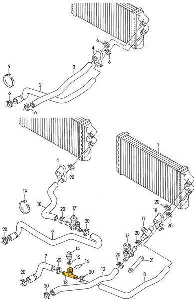 Flansch 4A0819497 f&uuml;r Audi, Seat, VW aus Edelstahl Р313 фото