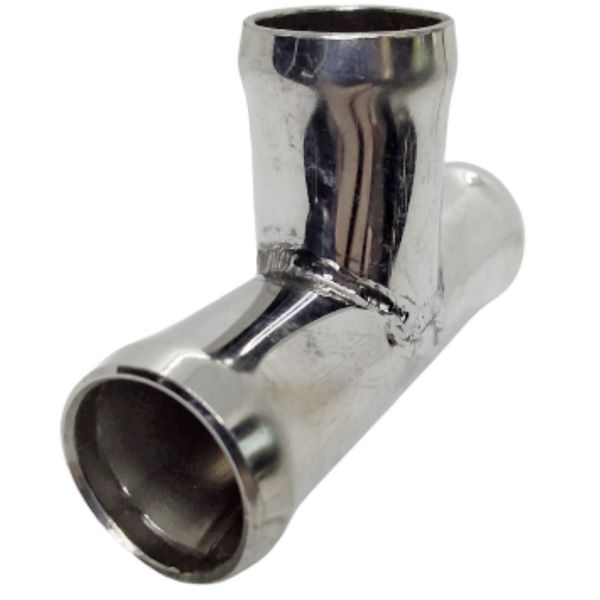 T Pipes 12x12 mm. Stainless Steel