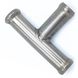 T Pipes 12x12 mm. Stainless Steel