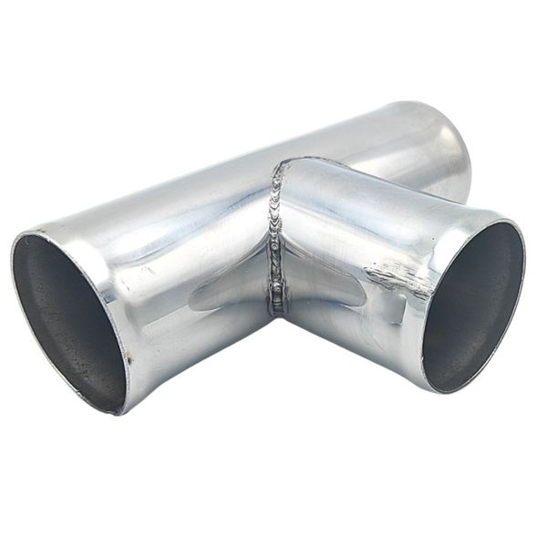 T Pipes 60x60 mm. Stainless Steel