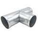 T Pipes 60x60 mm. Stainless Steel