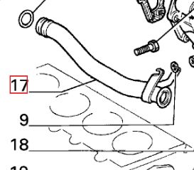 Rohr 7711780 Geeignet für Fiat. Edelstahl Р125 фото