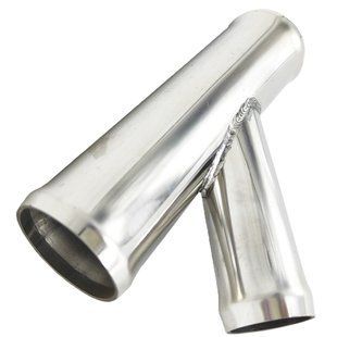 T Pipe x32 mm, Angle of inclination - 45&deg;, coolant, from stainless steel