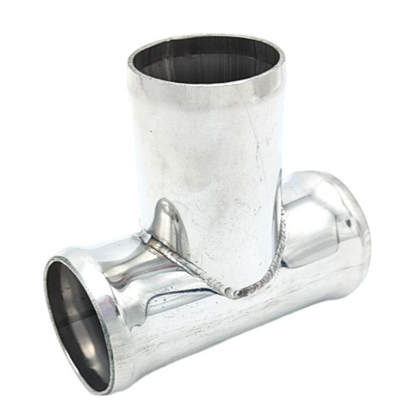 T Pipes 40x40 mm. Stainless Steel