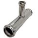 T Pipes 14x8 mm. Stainless Steel