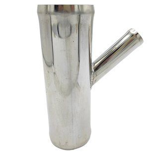 T Pipe x20 mm, Angle of inclination - 45&deg;, coolant, from stainless steel