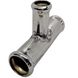 T Pipes 14x10 mm. Stainless Steel