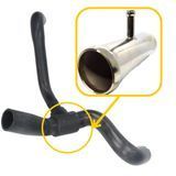 T-piece 357121101B for VW from stainless steel