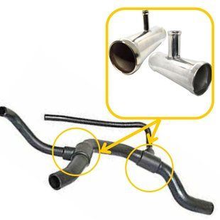 T-piece 4A0121101G for Audi from stainless steel