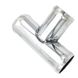 T Pipes 42x42 mm. Stainless Steel