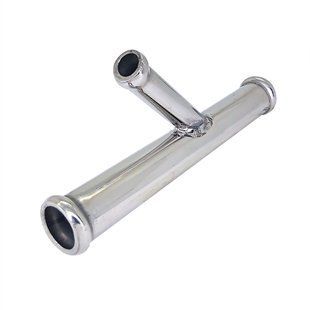 T Pipe x8 mm, Angle of inclination - 45&deg;, coolant, from stainless steel