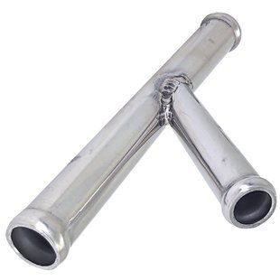 T Pipe x10 mm, Angle of inclination - 45&deg;, coolant, from stainless steel