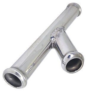 T Pipe x12 mm, Angle of inclination - 45&deg;, coolant, from stainless steel