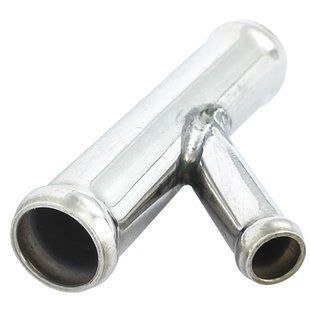 T Pipe x10 mm, Angle of inclination - 45&deg;, coolant, from stainless steel