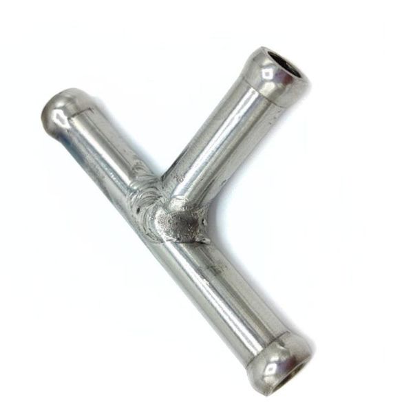 T Pipes 6x6 mm. Stainless Steel