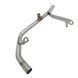 Cooling pipe 048121065B for Audi from stainless steel