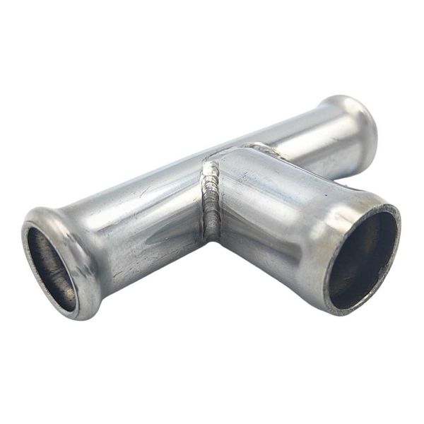 T Pipes 16x10 mm. Stainless Steel