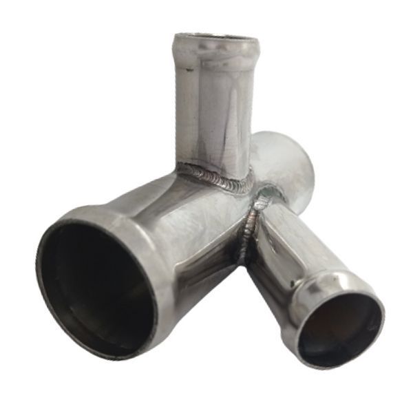 T-piece 1K0121087J for VW from stainless steel