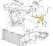 Cooling pipe 026121065D for Audi from stainless steel