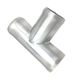 T Pipes 34x34 mm. Stainless Steel