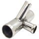 T-piece 1K0121087J for VW from stainless steel