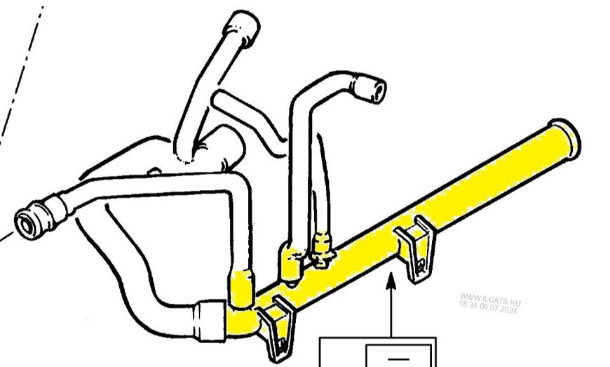 Rohr 1336133 Geeignet für Opel. Edelstahl Р21 фото