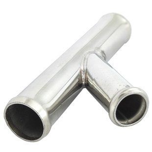 T Pipe x16 mm, Angle of inclination - 45&deg;, coolant, from stainless steel