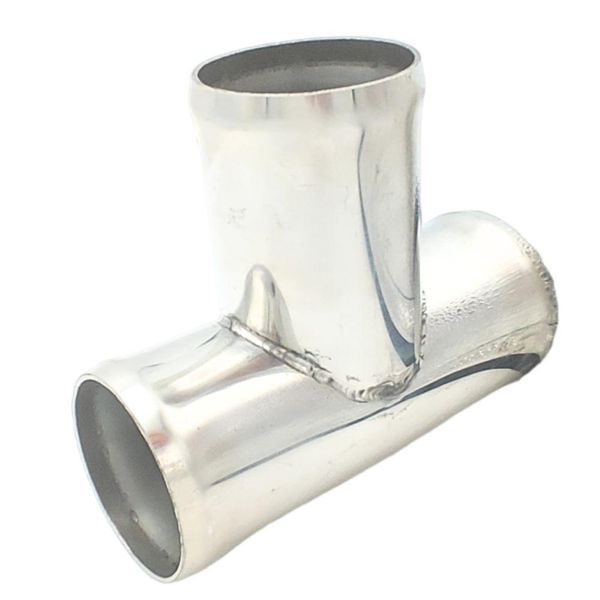 T Pipes 50x50 mm. Stainless Steel