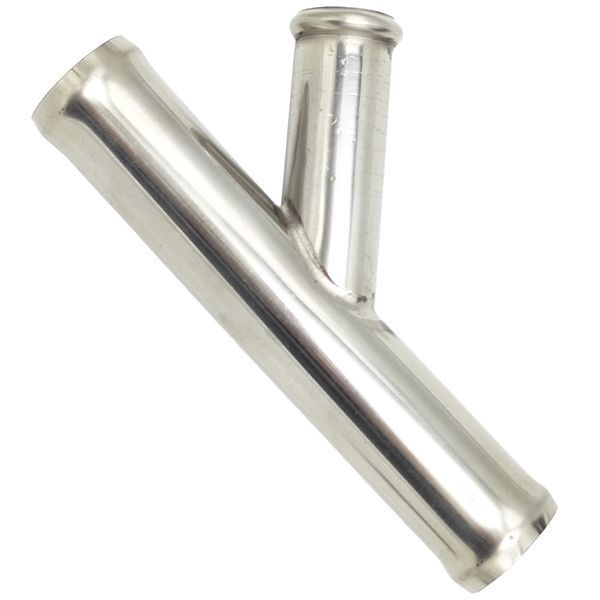 T Pipe x16 mm, Angle of inclination - 45&deg;, coolant, from stainless steel