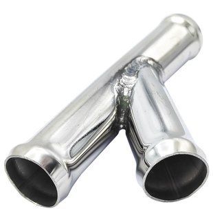 T Pipe x20 mm, Angle of inclination - 45&deg;, coolant, from stainless steel
