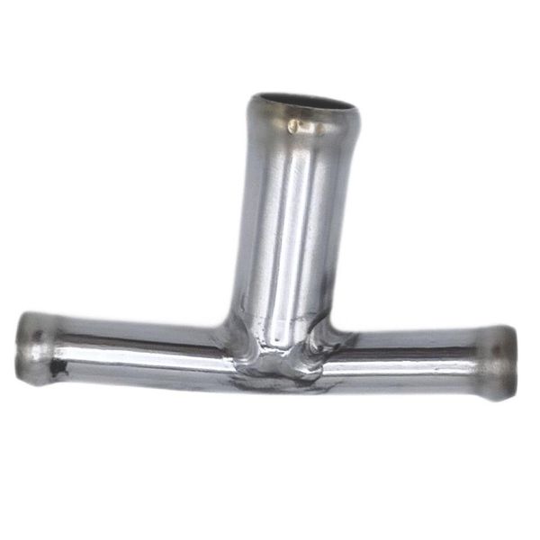 T Pipes 8x12 mm. Stainless Steel